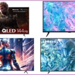 Afbeelding met de 4 beste 4k televisies